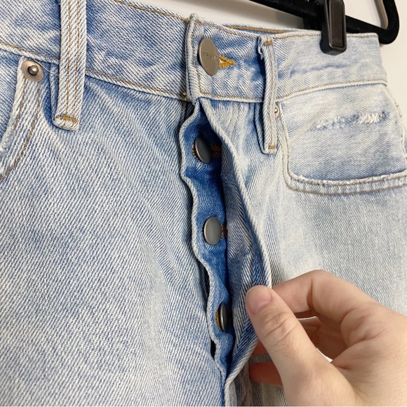 Frame Rigid Re-release Le Original Shorts Stockley Wash - Picture 6 of 13